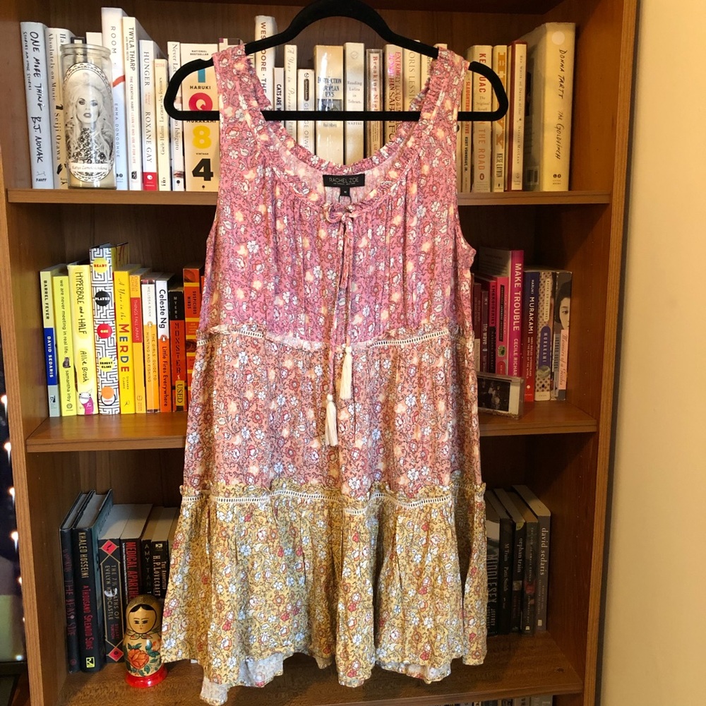 ❤️ NWT Rachel Zoe Floral Babydoll Tiered Dress